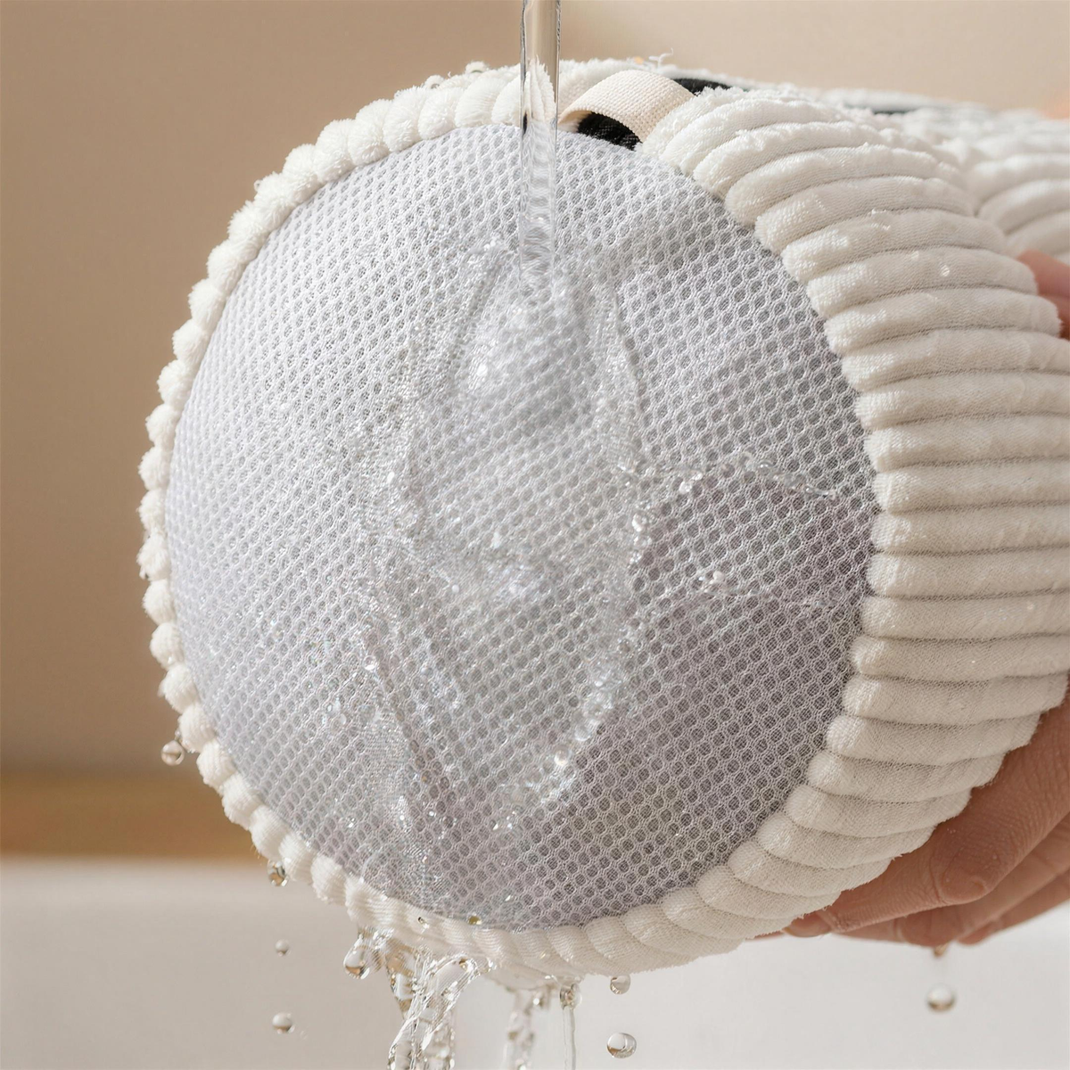 Water gaat er dwars doorheen