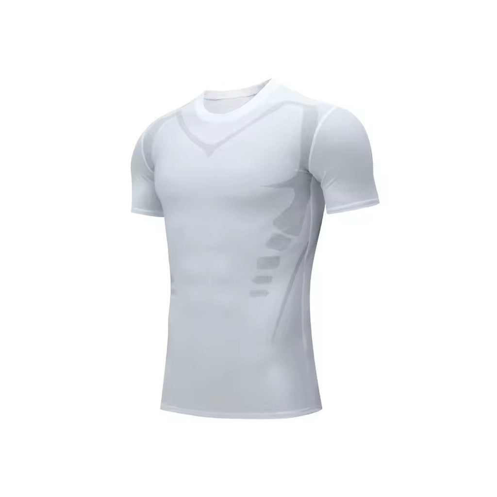 Wit shaping T-shirt met korte mouwen
