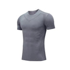 Grijs shaping T-shirt met korte mouwen