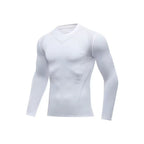 Wit shaping shirt met lange mouwen