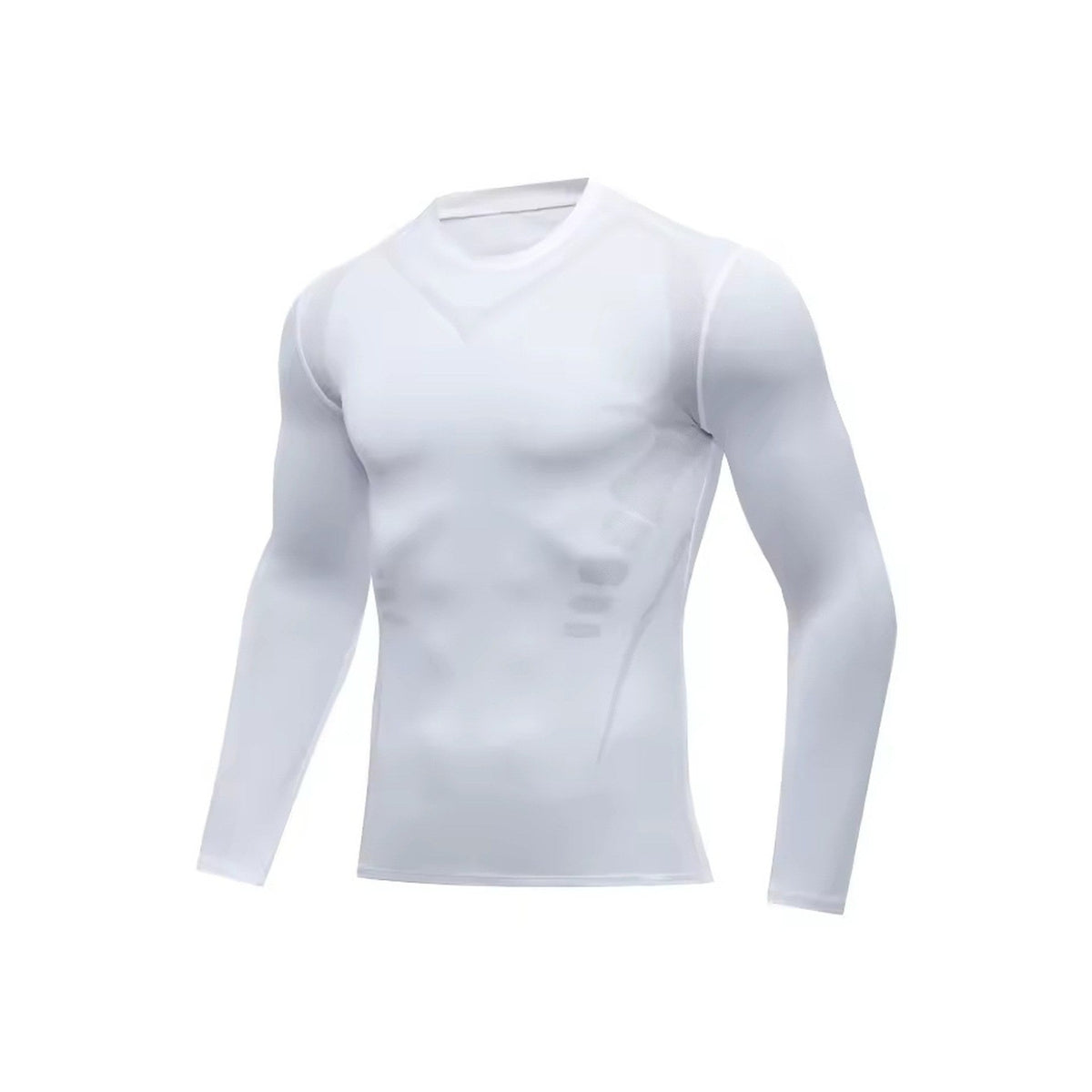 Wit shaping shirt met lange mouwen