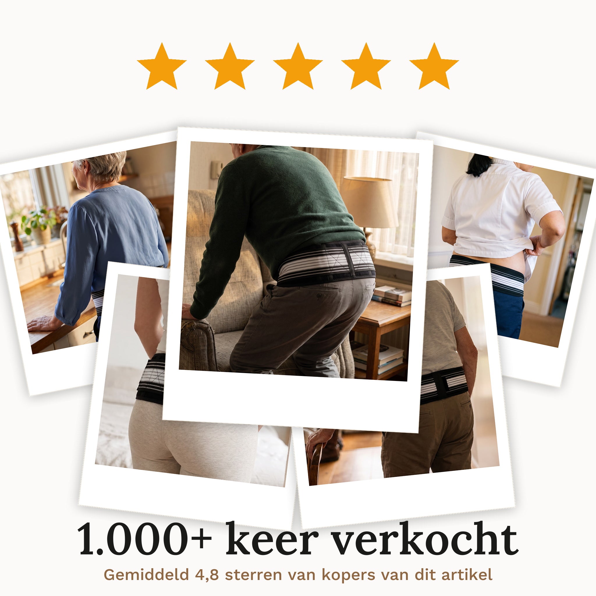 Mensen die de bekkensteunband dragen, met 4,8 uit 44 beoordelingen